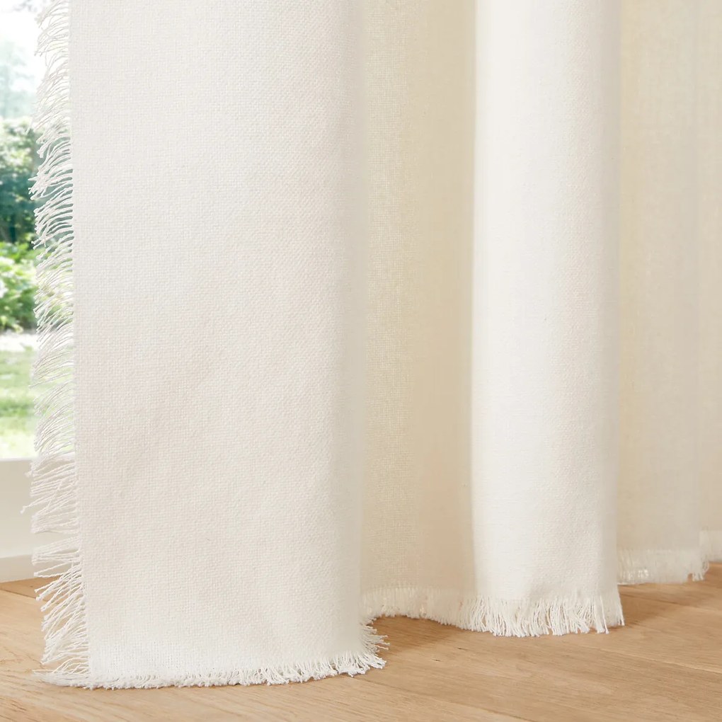 Katoen geweven gordijnpaneel Panama