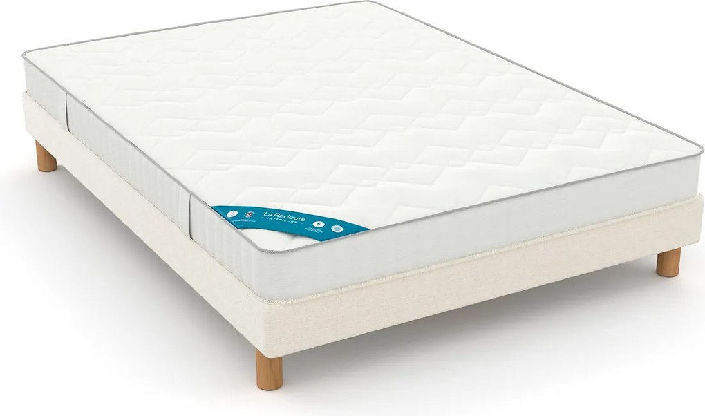 Set met HD28kg-schuimmatras, stevige ondersteuning, traagschuimlaag + bedbodem