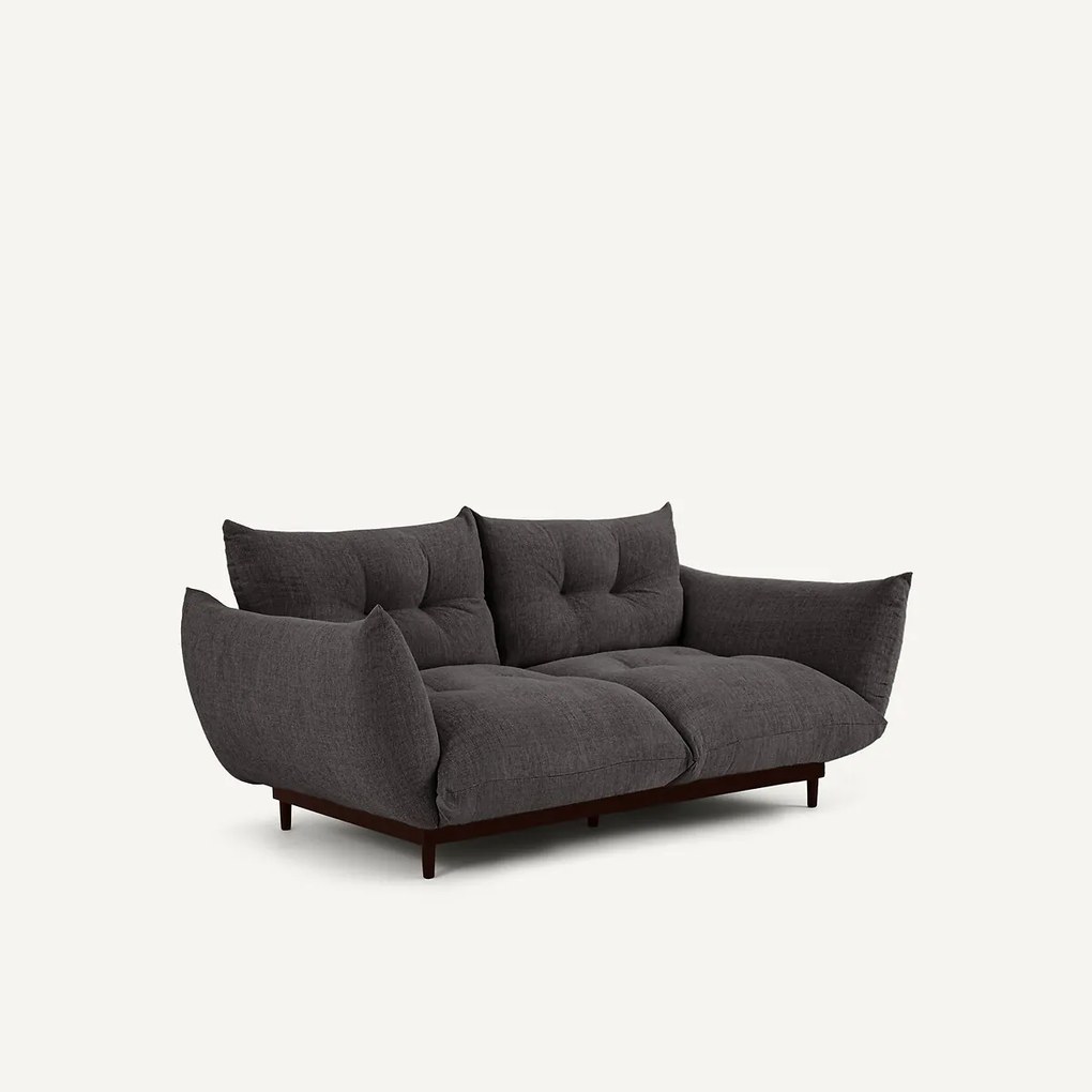 Compacte 3-zitsbank van gevlochten polyester, VITORIA