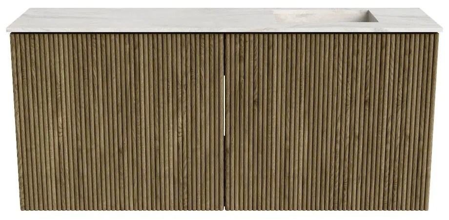 Mondiaz Joya DLux 90cm toiletmeubel dusk met wastafel faye rechts zonder kraangat ostra