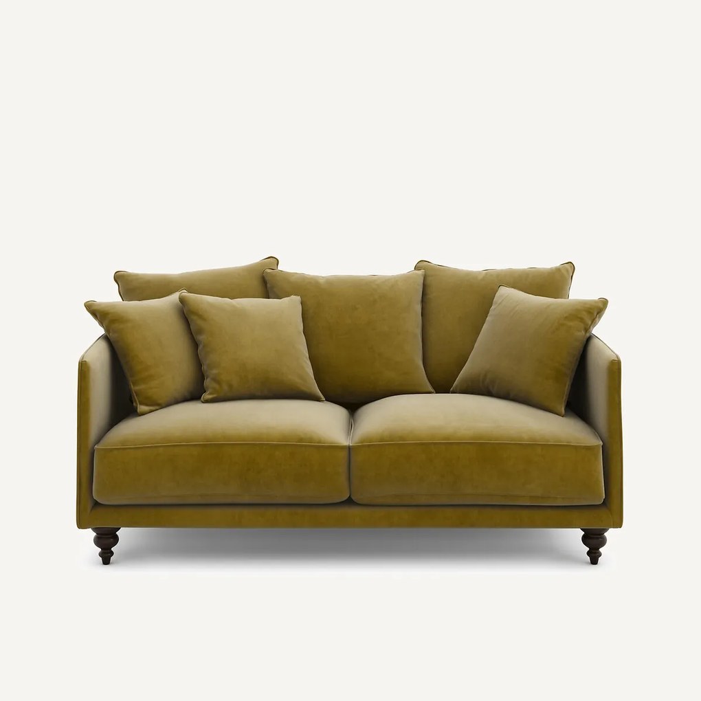 3-zits compacte fluwelen zetel, Lazare