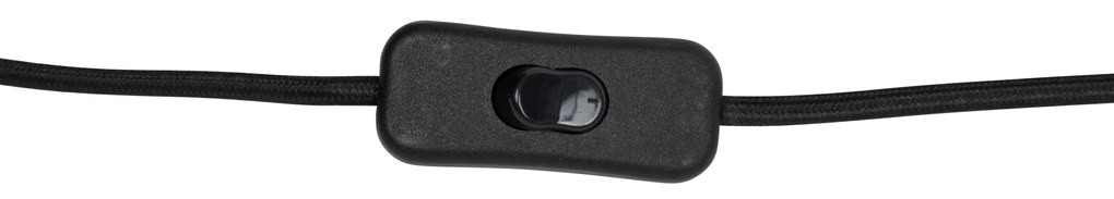 Japandi tafellamp donker brons met beige kap - Nori