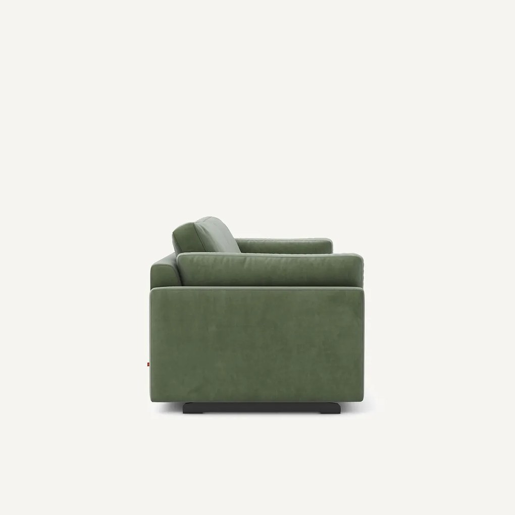 Omvormbare bank in fluweel, César