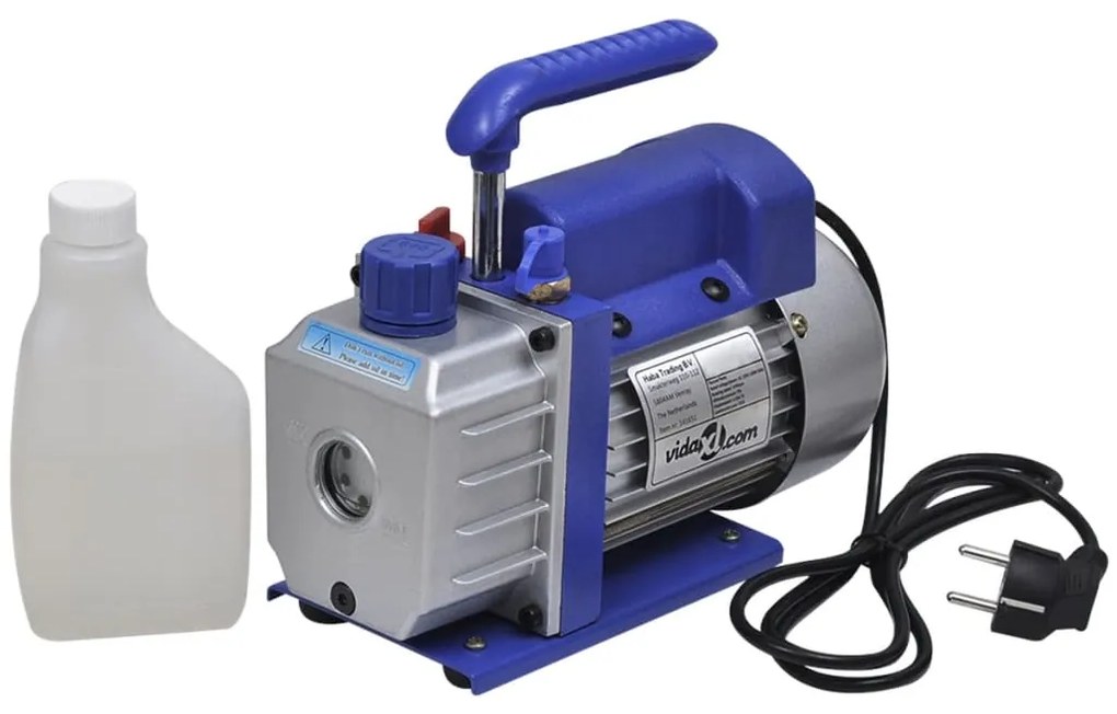 vidaXL Vacuümkamer met 1-traps pomp 3,7 L