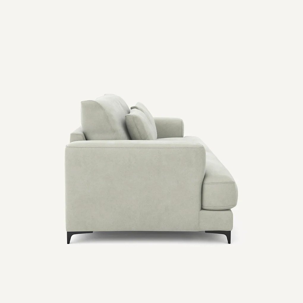 4-zits slaapbank van stonewashed fluweel, Marsile