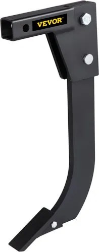 VEVOR Ripper met trekhaak, 46 cm schachtlengte, kistenschraperschacht, 4-gats kistenbak voor tractor, 2 positioneringspennen, ripperschacht, 2 ploegpunten, tanden voor kistenbakschacht