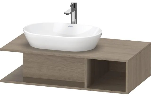 Duravit D-Neo wastafelonderkast 100x26x55cm Eiken (terra) Mat de492903535