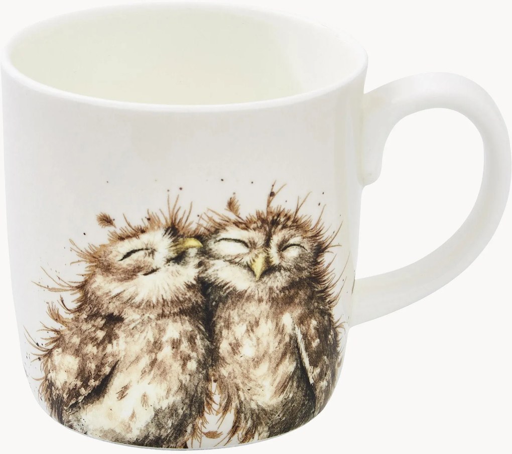 Fine Bone China grote beker The Twits