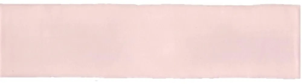 Terre d'Azur Gerona wandtegel visgraat 7.5x30cm Pink Salmon mat