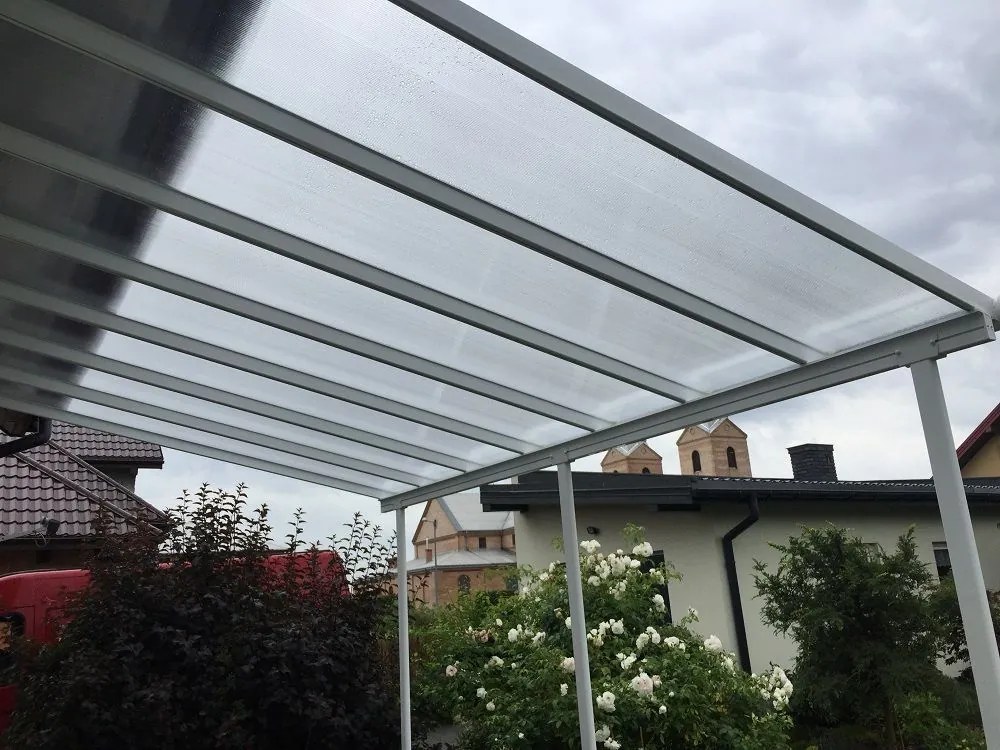 Aluminium carport Sierra Palram - Canopia 3 x 4,35 m wit