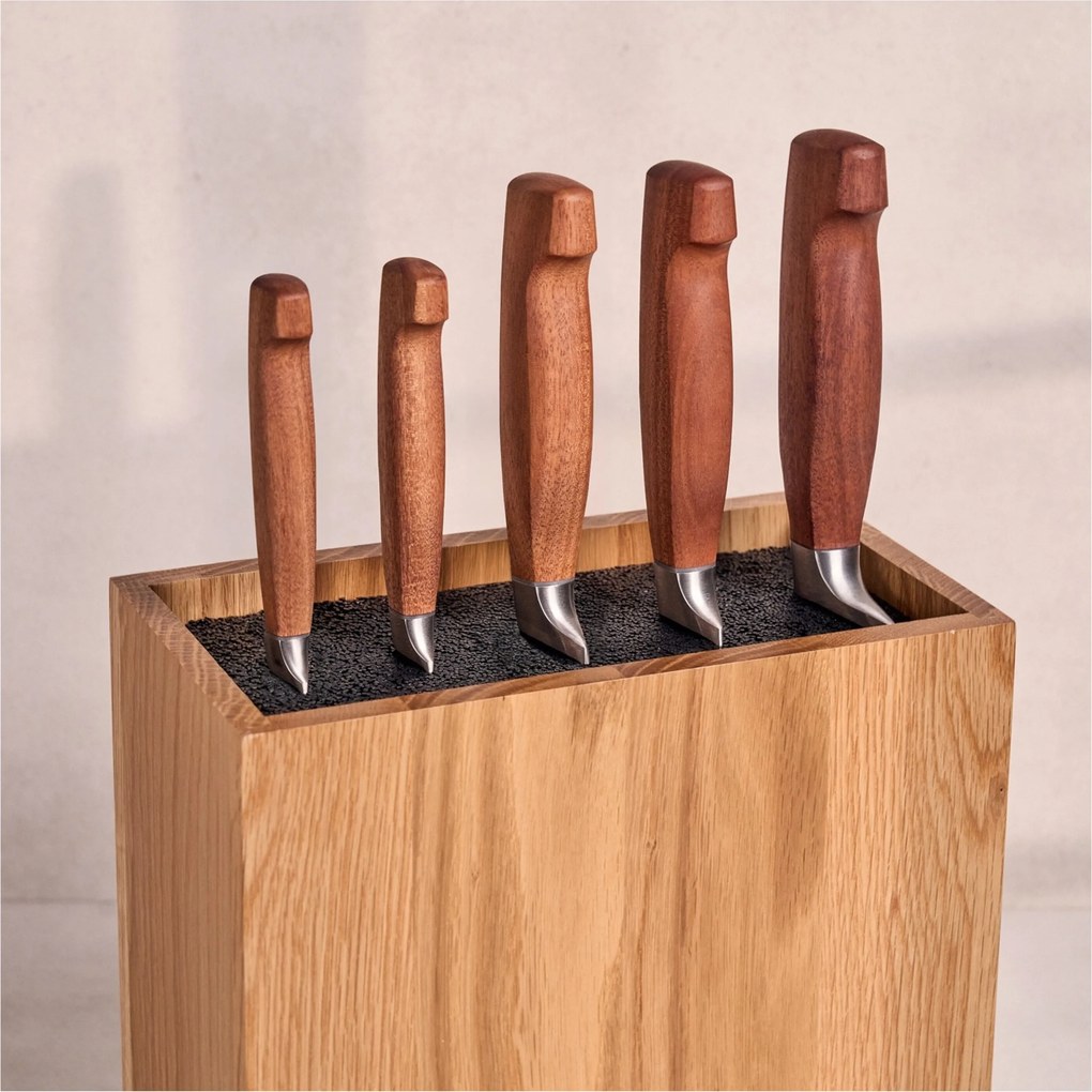 ZWILLING VIER STERNE 6-delig, Messenblok, Bruin - VIER STERNE - ZWILLING