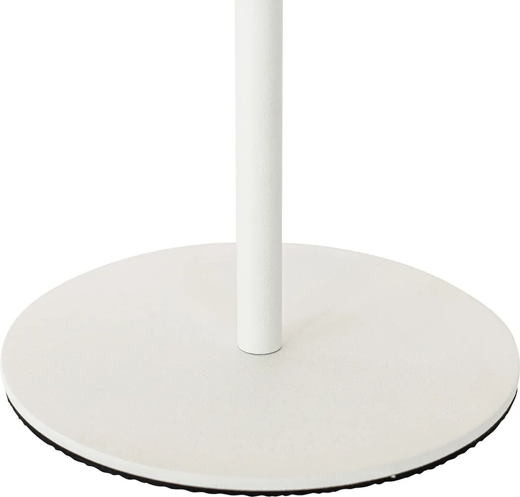 Tafellamp wit incl. LED dimbaar en oplaadbaar IP54 - Murdock