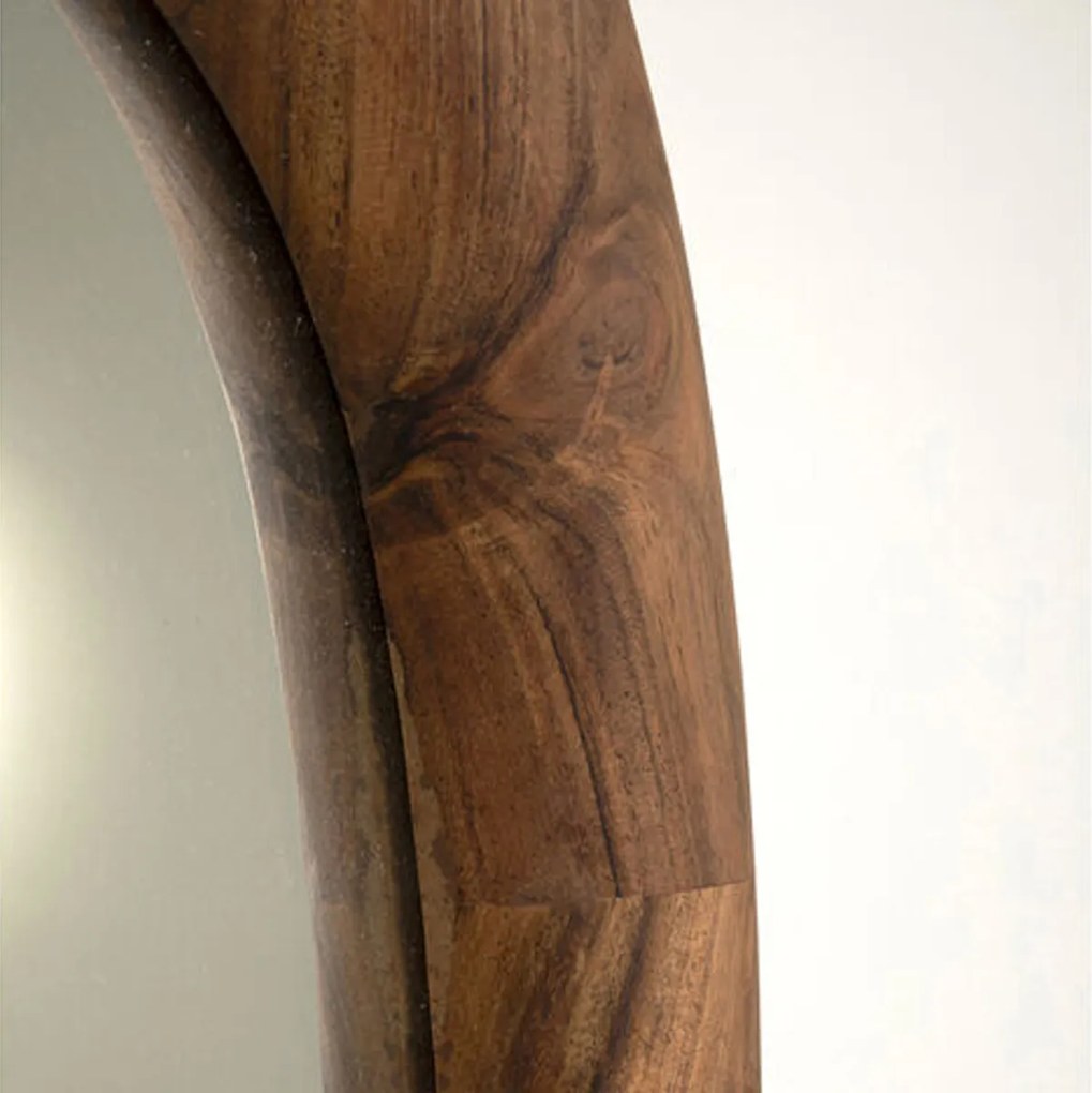 Natuurlijke Spiegel Acacia Hout - 45x91cm