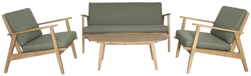 The Outsider Stoel-Bank Loungeset - Narvik - Acacia - Olijf Groen - The Outsider