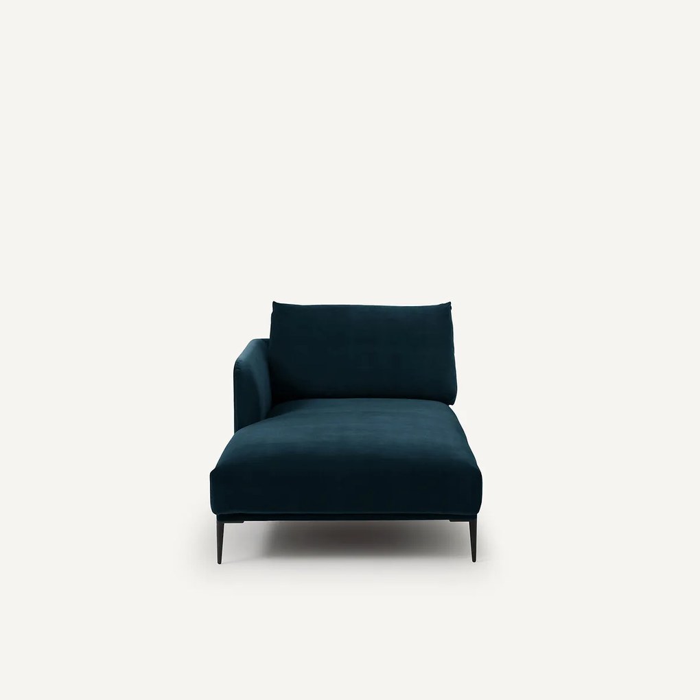 Longchair fluweel, Oscar design E.Gallina