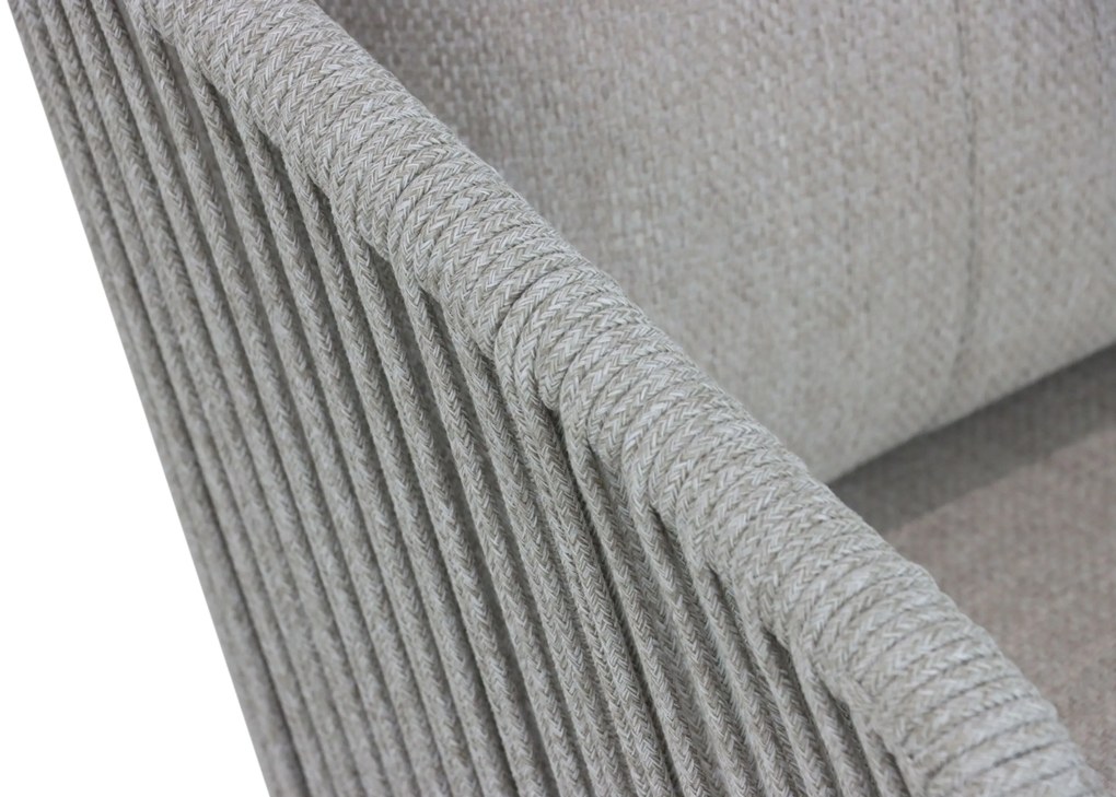 Tuinstoel Aluminium/rope Grijs-antraciet Lifestyle Garden Furniture Bloom