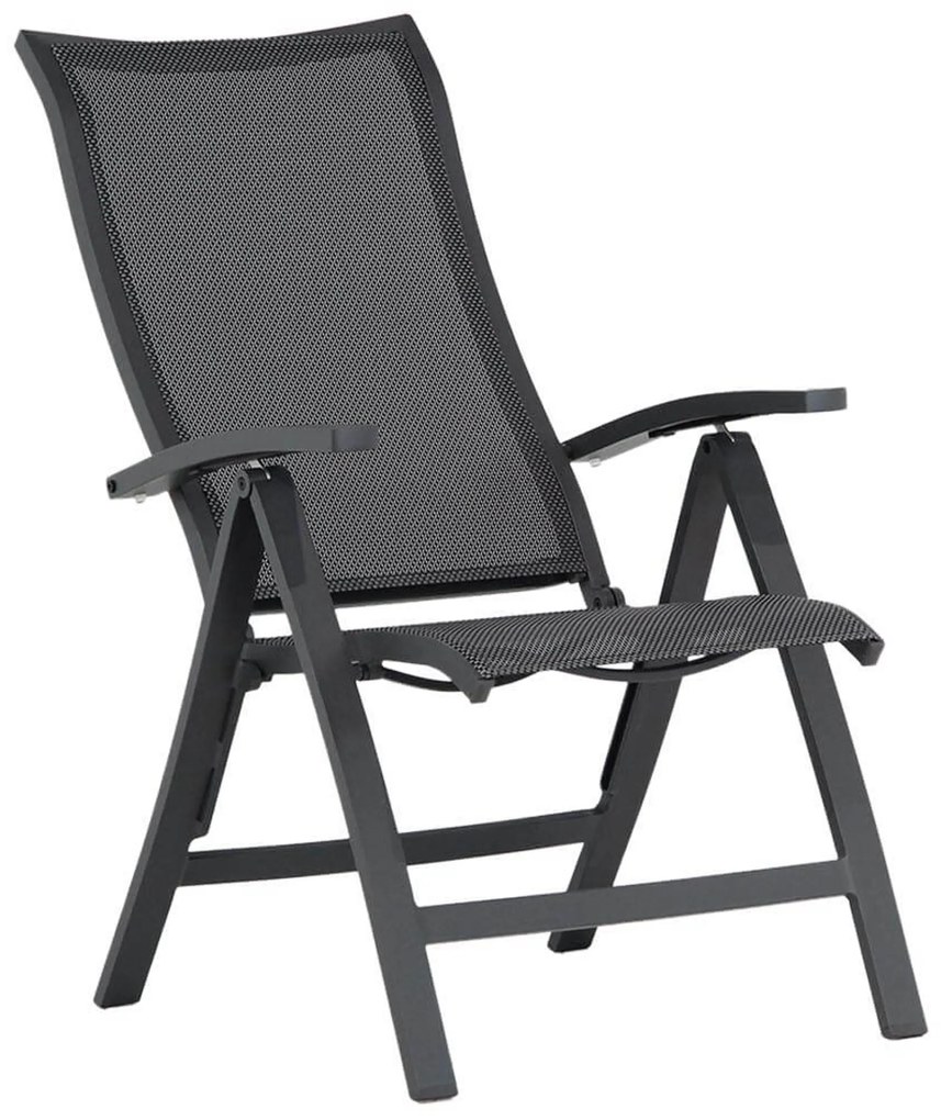 Tuinset 4 personen 180 cm Aluminium/Textileen /Aluminium/textileen Grijs Presto Lucardo/Valley