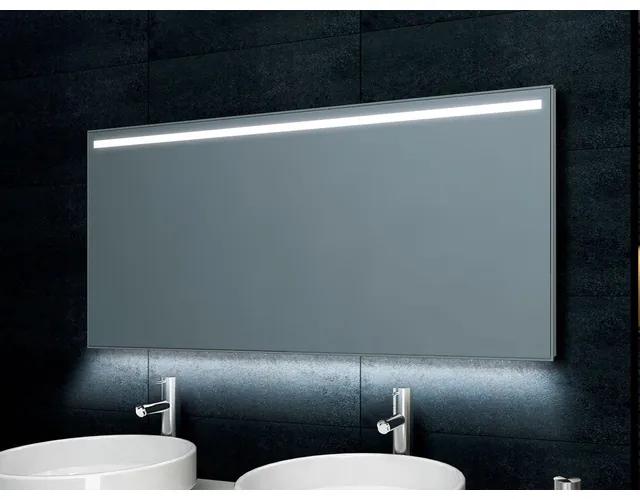 Wiesbaden Ambi one spiegel rechthoek met LED, dimbaar en spiegelverwarming 140 x 60 cm 38.4125