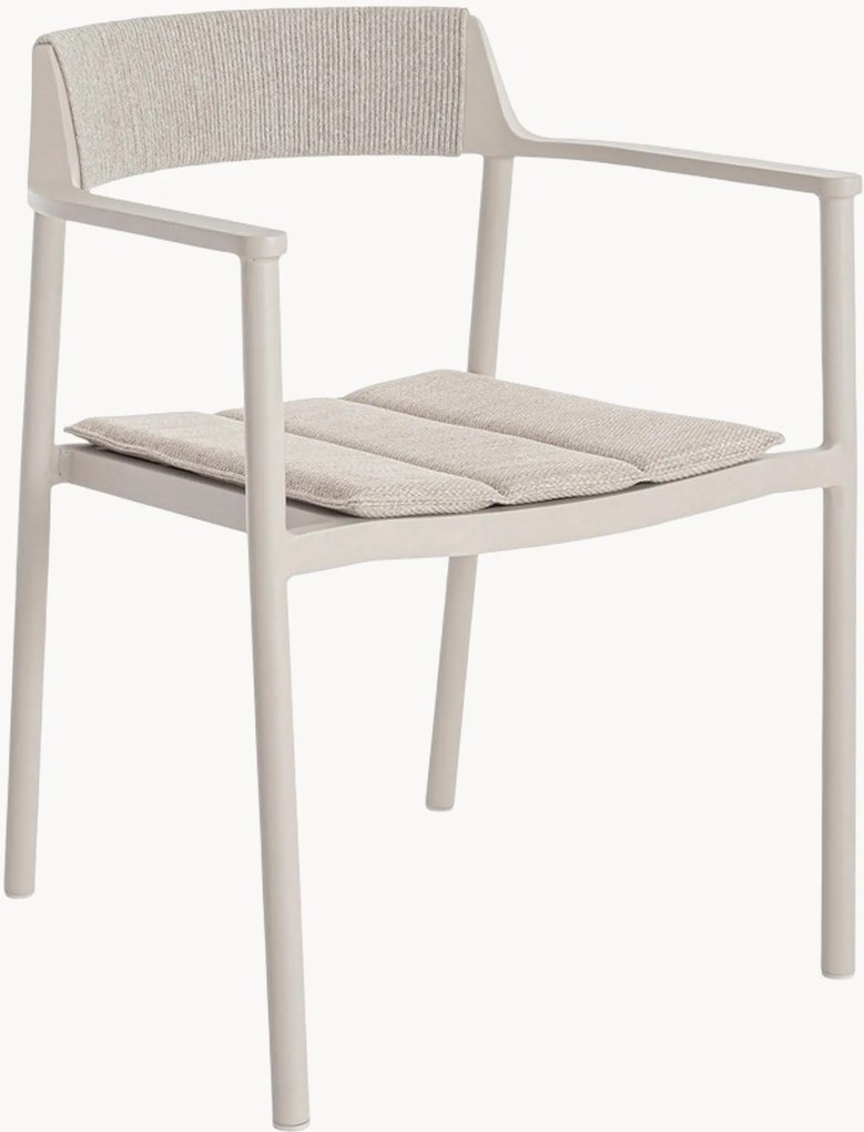 Tuin eetstoelen Ropery met armleuning, 4-delig