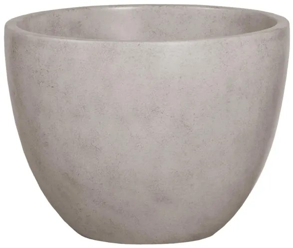 BRAUER Concrete Waskom opbouw - 36x36x28cm - zonder overloop - rond - beton 8034