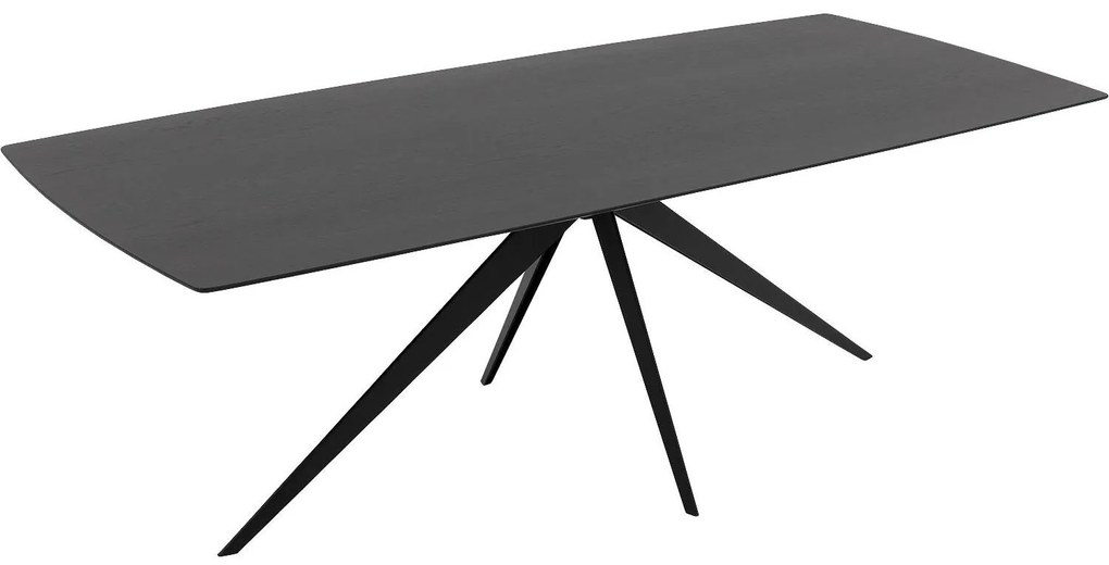 Goossens Excellent Eettafel Uniek, Semi rechthoekig 220 x 100 cm