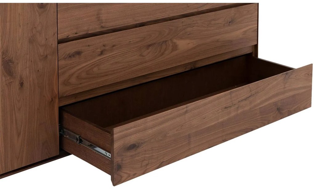 Goossens Excellent Dressoir Vic, 2 deuren 3 laden vsr breed 240 cm, staand