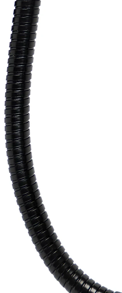 LED Wandlamp zwart met velours kap krokodil dessin 18cm - Brescia Klassiek / Antiek, Modern E27 rond Binnenverlichting Lamp