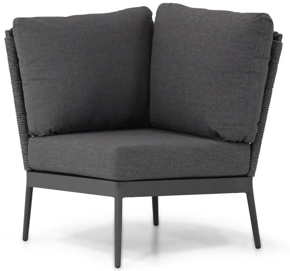 Hoek loungeset 5 personen Rope Grijs Coco Dalice/Pacific