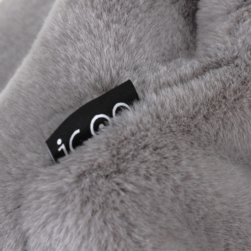 Kingston Kinder Zitzak Vegan Bont - Grijs