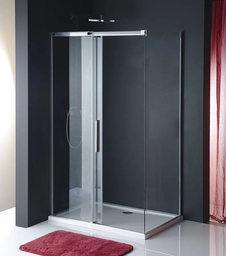 Polysan Altis douchecabine rechthoekig 130x80cm chroom