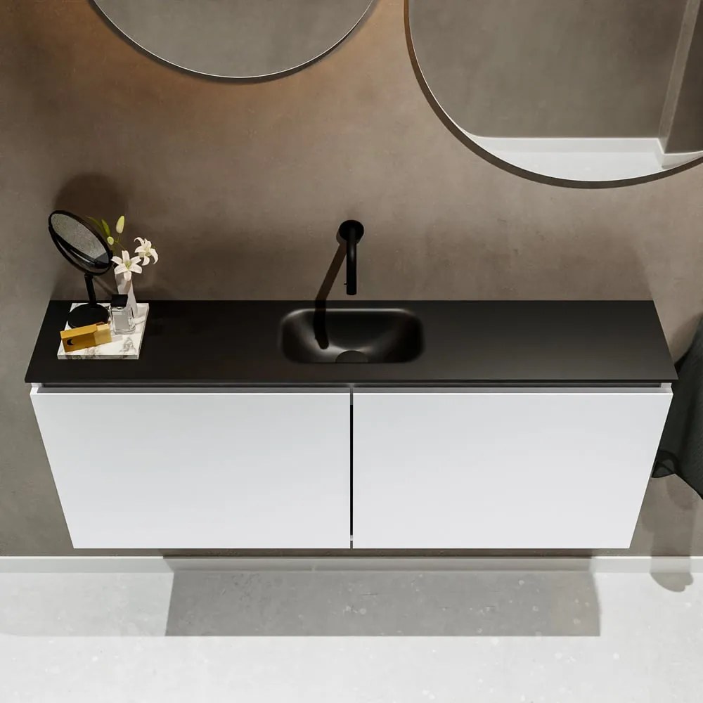 Mondiaz Ture 120cm toiletmeubel talc met wastafel urban midden geen kraangat