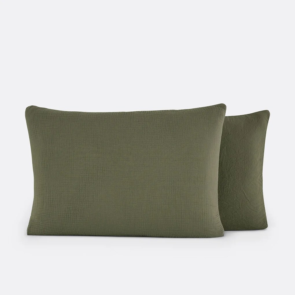 Kussenhoes, katoen gaas/gewassen katoen, KUMCO