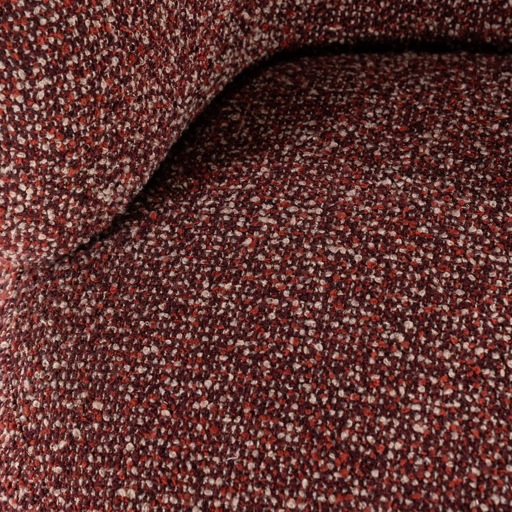 Ronde Fauteuil Draaibaar Rood