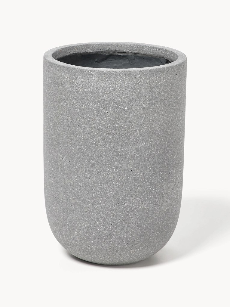 Outdoor plantenpot Tuscany van beton, H 40 cm
