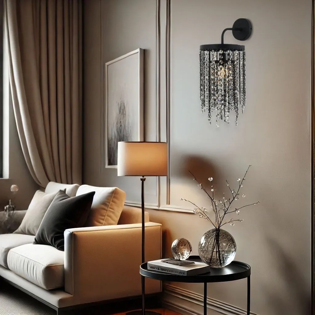 WANDLAMP APP1315-W BLACK