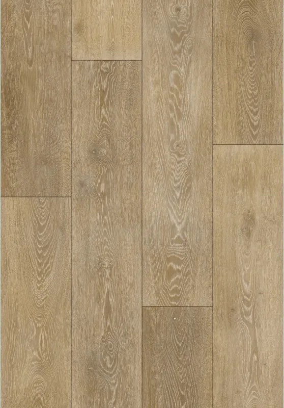 Mexen Alabama monster van SPC-vinylpanelen 6,5 mm, IXPE-onderlaag 1,5 mm, 4 V-groef, Eik - F1019-S
