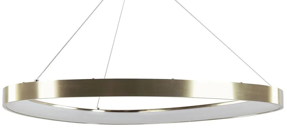 Metalen Hanglamp LED Goud KRABURI Beliani