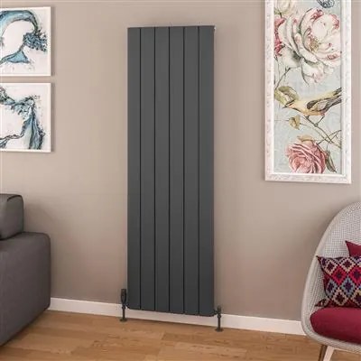 Eastbrook Withington radiator 55x180cm aluminium 1598W antraciet