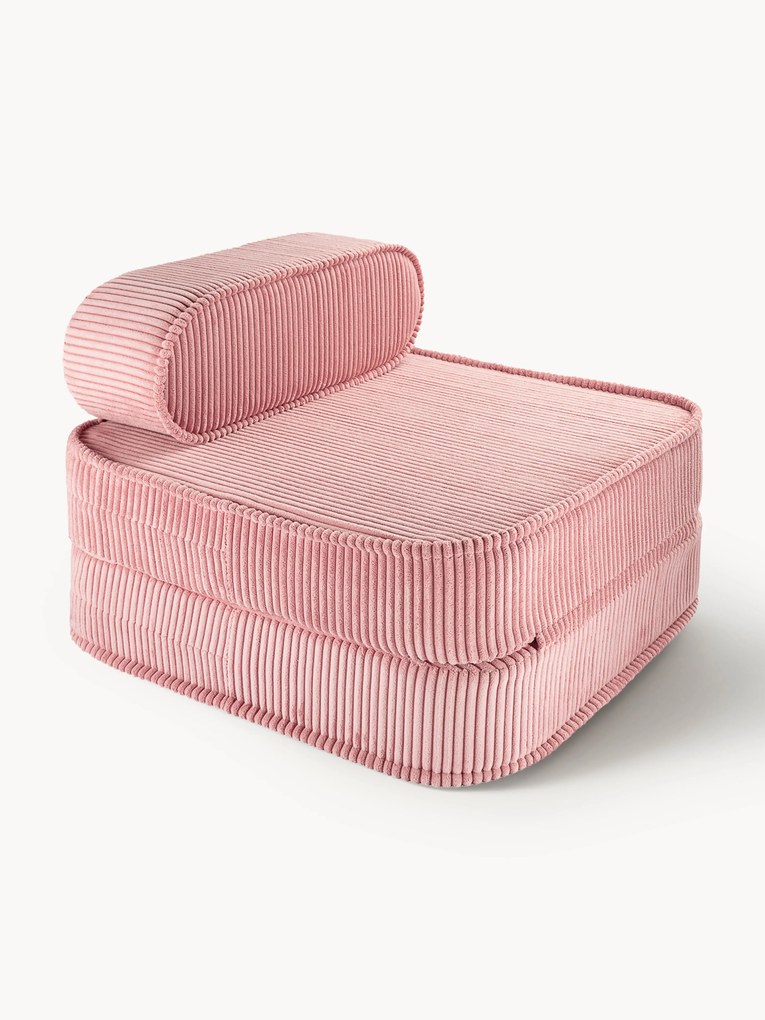 Kinder klapfauteuil Sugar van corduroy