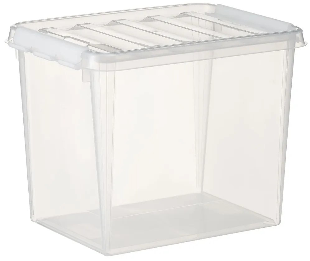 HEMA Opbergbox 14L Brussels Transparant 34x25x27 (transparant)