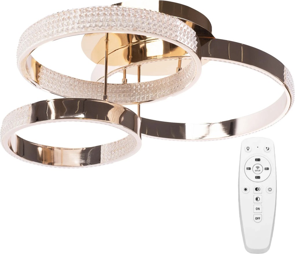 Moderne LED plafondlamp G003-C Gold
