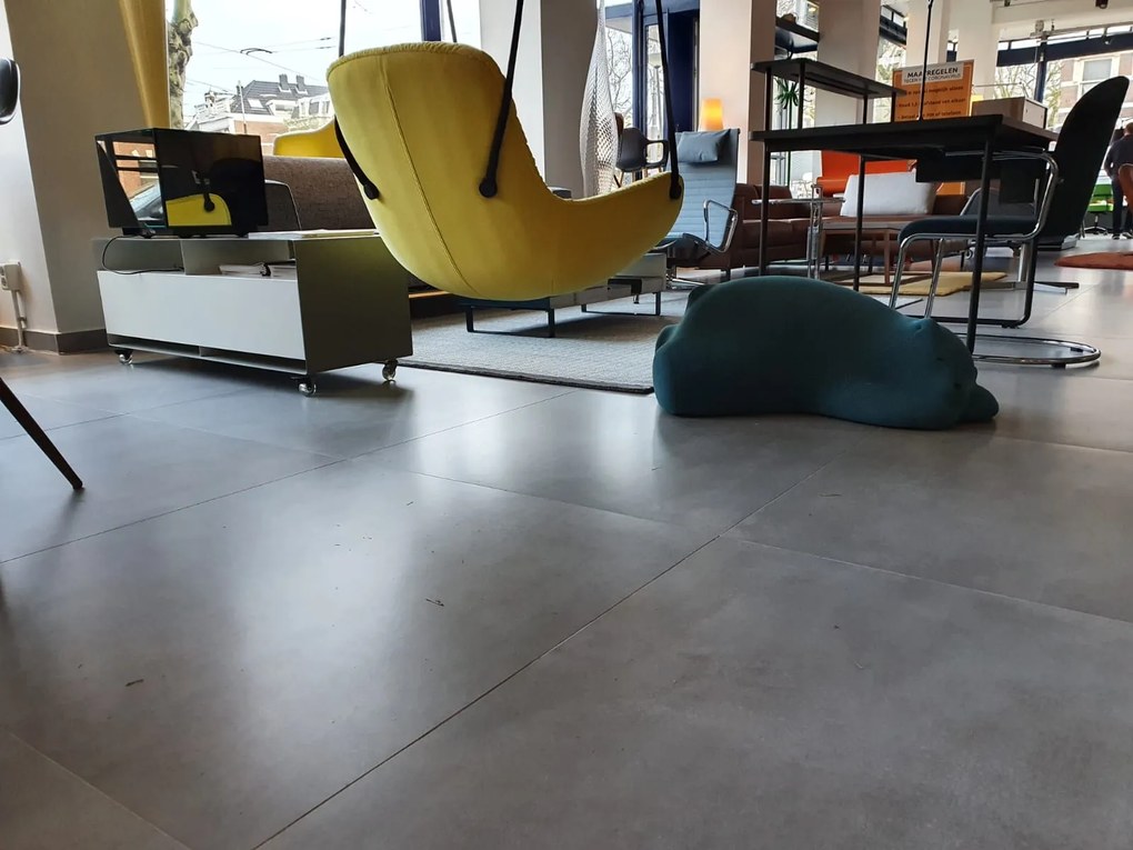 Vloertegel 90x90 Cm Betonlook Fairy Grijs H97