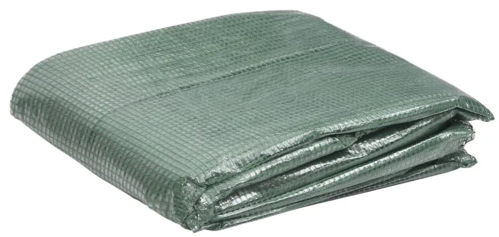 vidaXL Kashoes vervangend (6,5025 m²) 255x255x194 cm groen