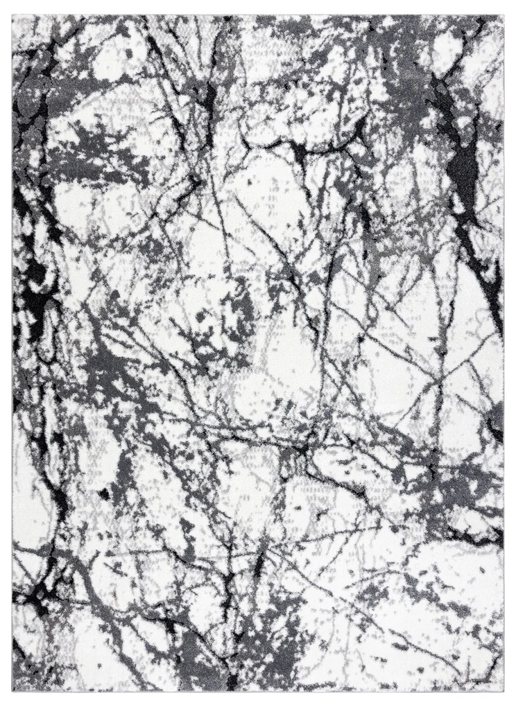 Tapijt modern COZY 8871 Marble, marmeren , - Structureel, twee poolhoogte , grijskleuring
