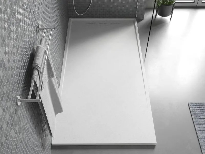 Mexen Amon rechthoekige douchetank SMC 140 x 70 cm, wit - 4F107014