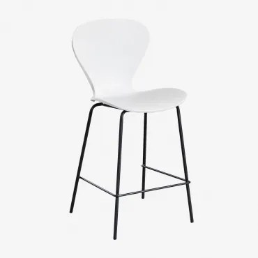 Op Een Hoge Kruk. ↑65 Cm & Zwart & Polypropyleen Wit & Polypropyleen - Sklum