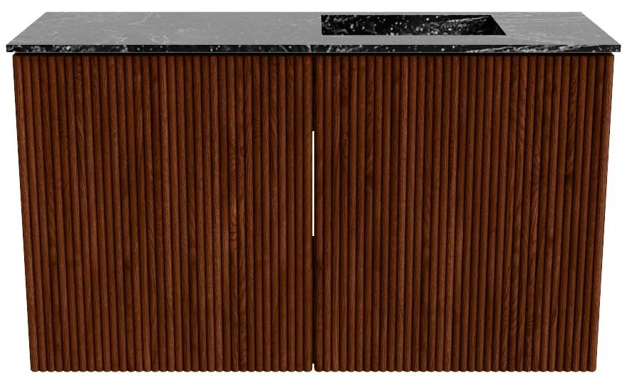 Mondiaz Joya DLux 70cm toiletmeubel ruby met wastafel faye rechts zonder kraangat lava