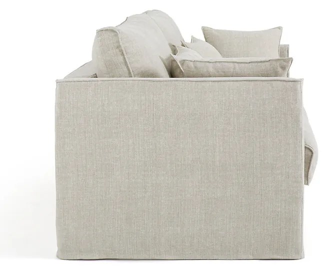 3- of 4-persoonsslaapbank, katoen/linnen, Camille