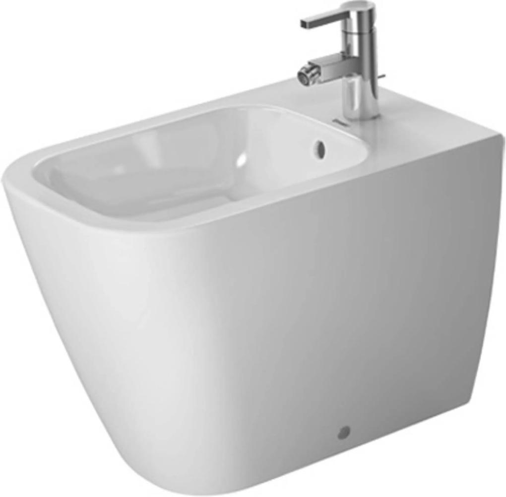 Happy D.2 Staand bidet Back-to-Wall Wit