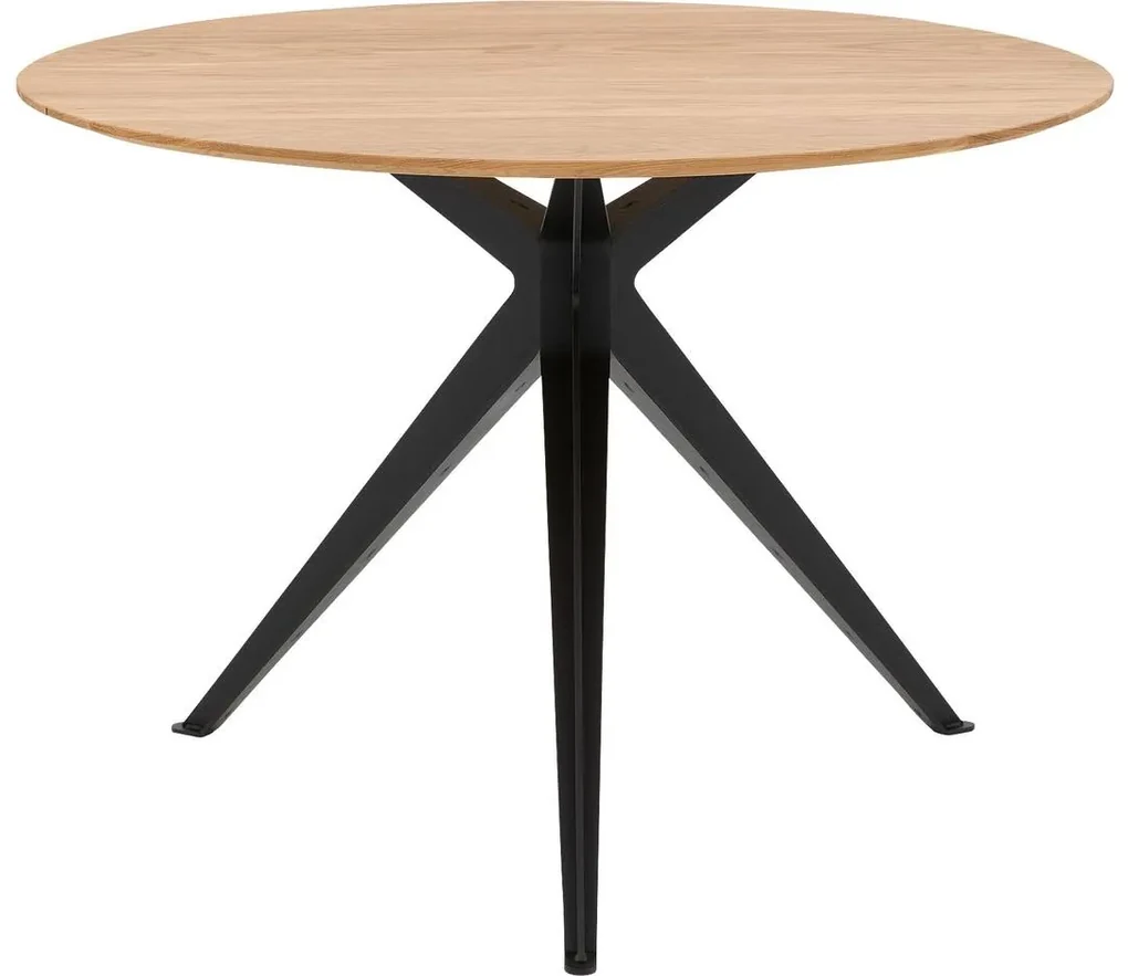 Goossens Excellent Eettafel Kopenhagen, Rond 110 x 110 cm